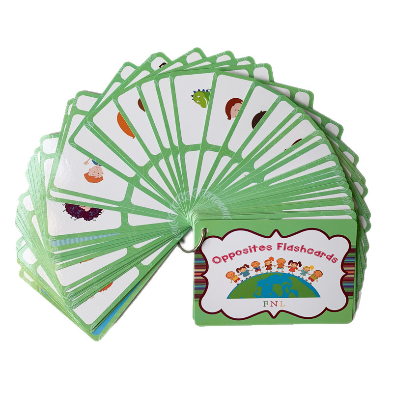 Kids Education App - The 100 Groups Opposites Flashcards English