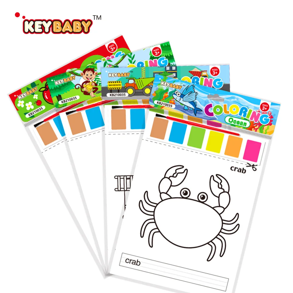 Kids Education Toy - 8Pcs Coloring Books Toys for Kids