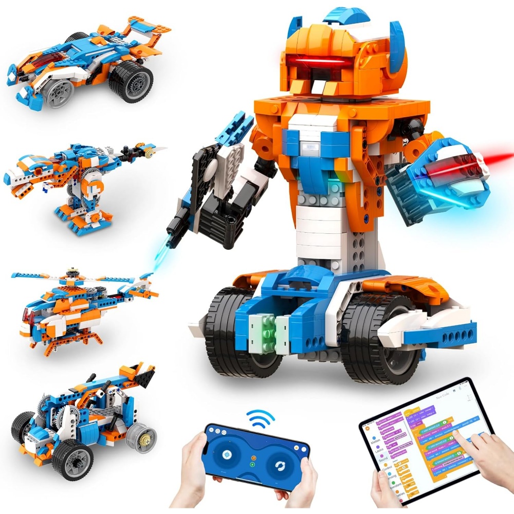 Kids Education Free App - Apitor Robot X Building Kit 12-in-1