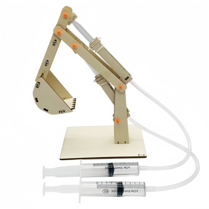 Kids Education Tools - DIY Hydraulic Excavator Model Kids Tecnologia