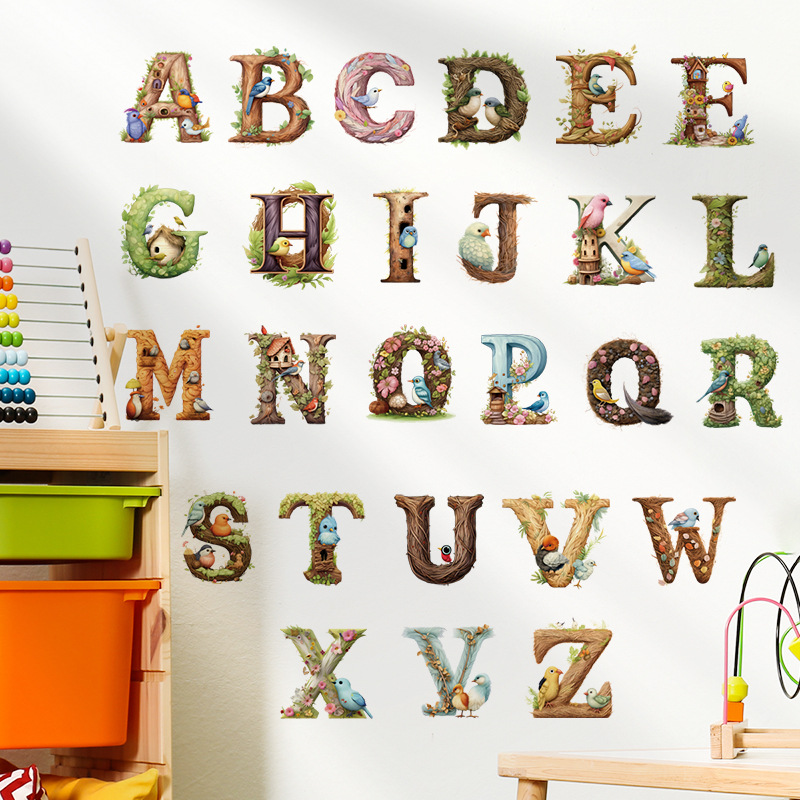 Abc Kids Early Education - Cute Alphabet Vinyl Wall Decal ABC
