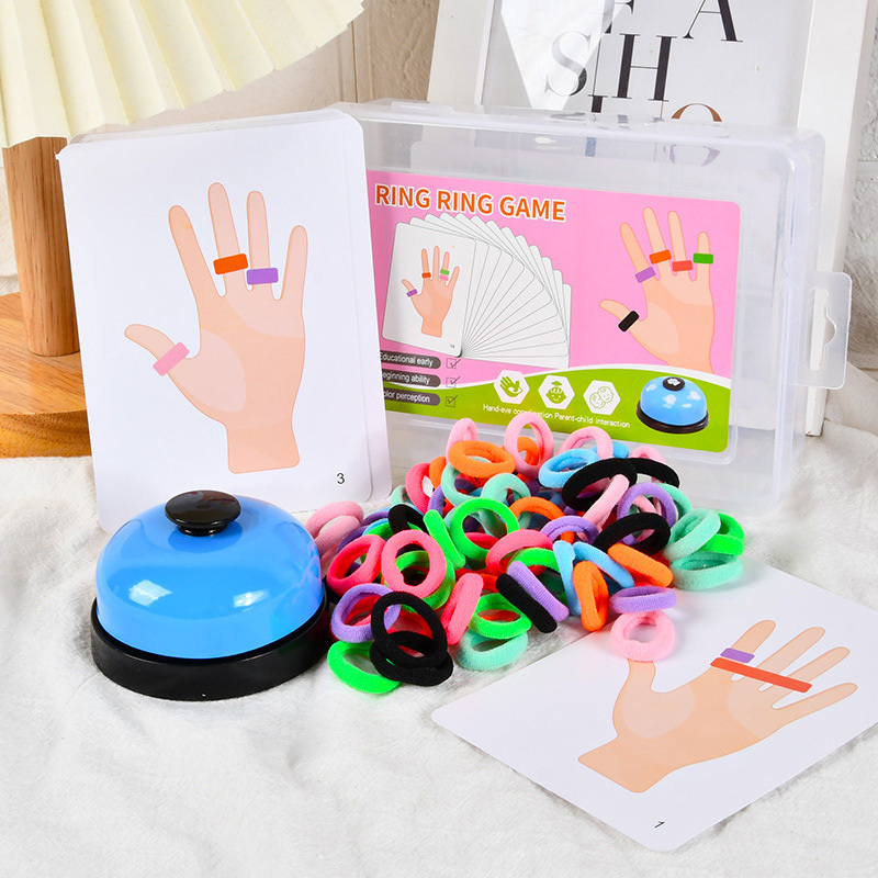 Kids Education App - Kids Finger Ring Board Game Color