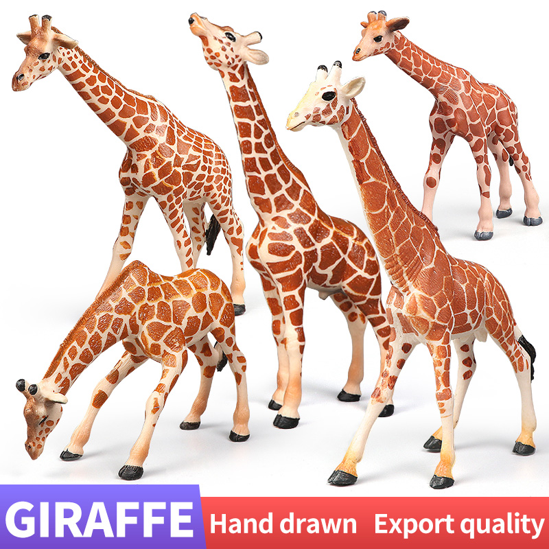 Kids Education Learn Tv - African Wildlife World Giraffe Set -