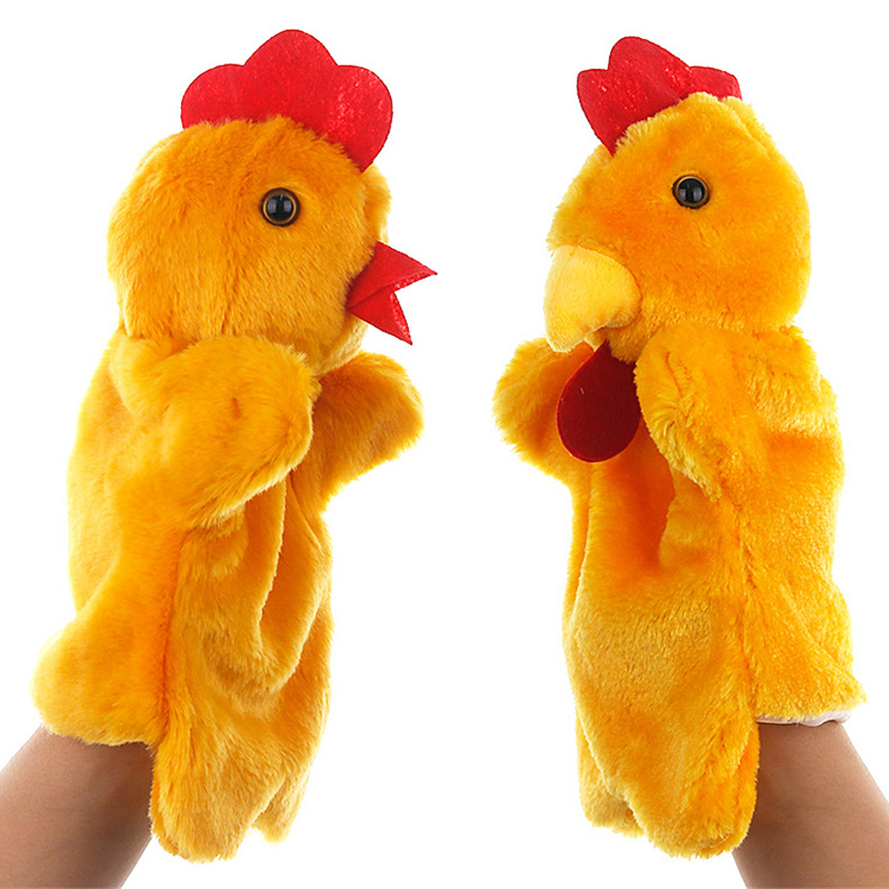 Kids Education Learn Tv - Chick Chicken Hand Puppet Zodiac Cock