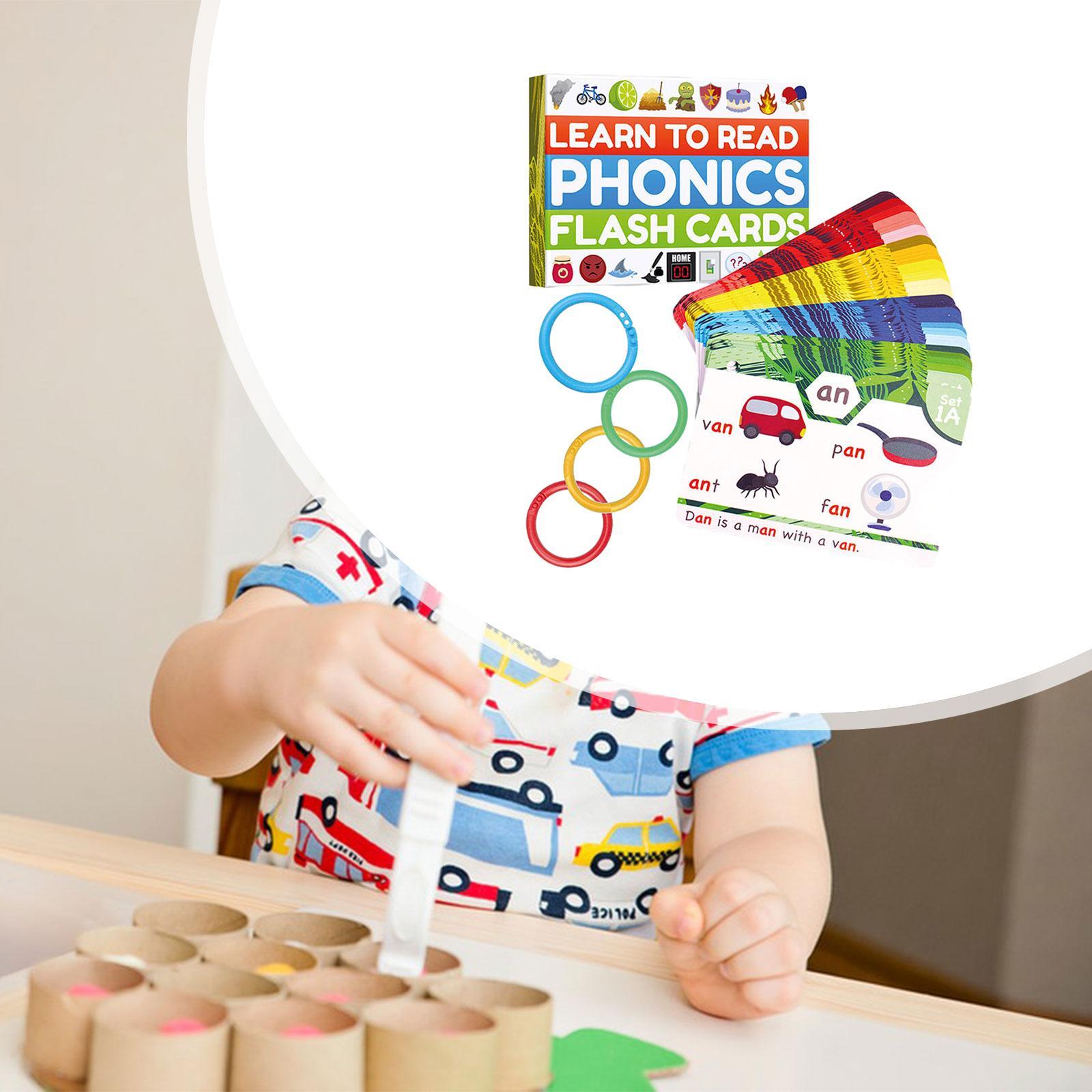 Phonics Card Game - Phonics Game Sight Words Learning Vocabulary