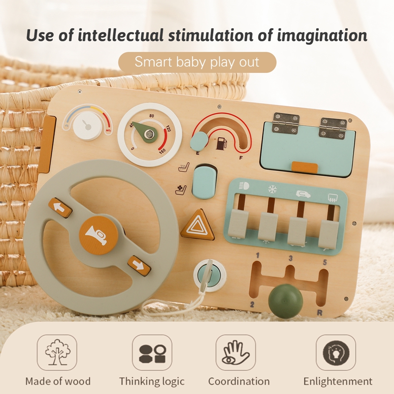 Kids Montessori Toys Car Busy  - Kids Educational Game 3 review and price