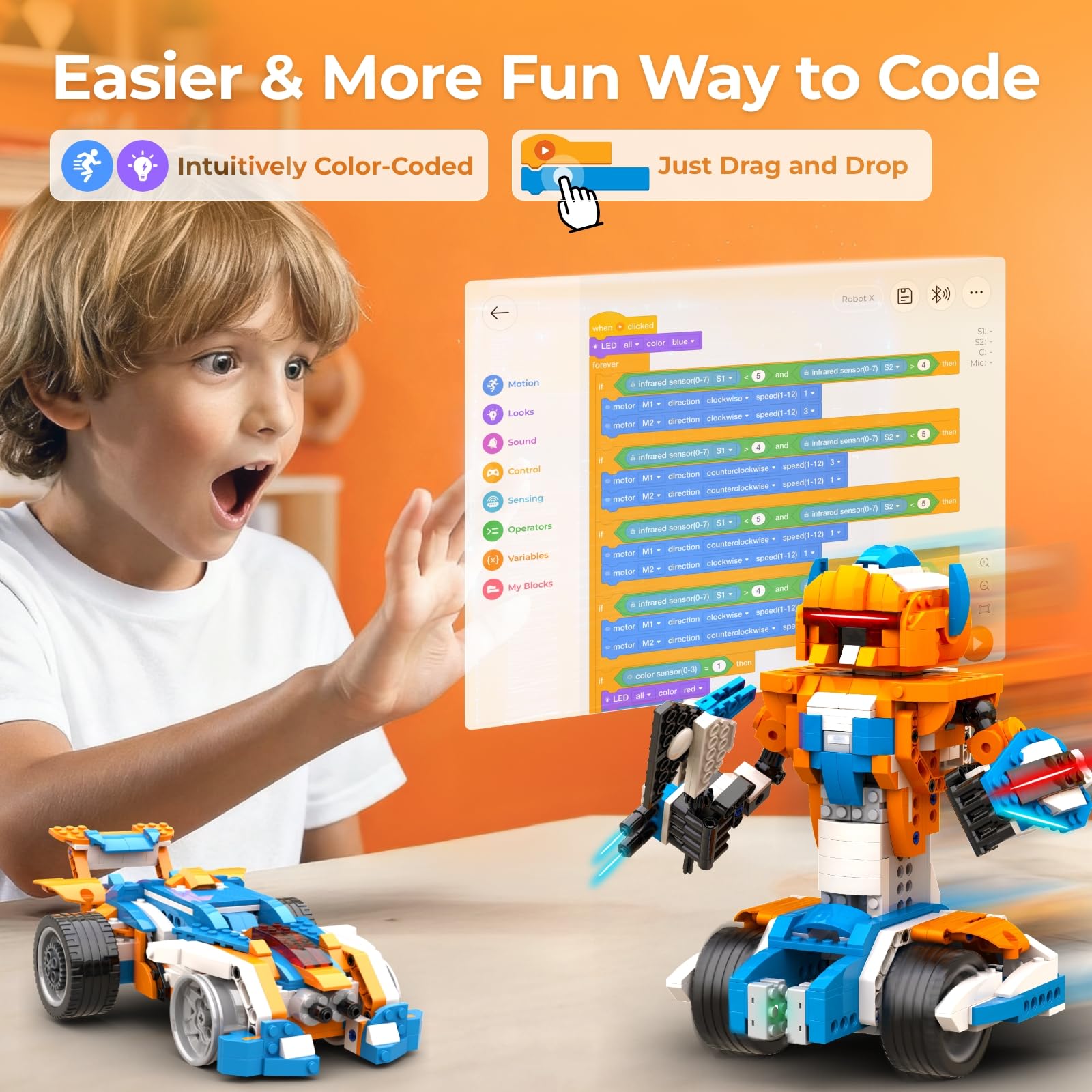 Apitor Robot X Building Kit 12 - Kids Education Free App review and price