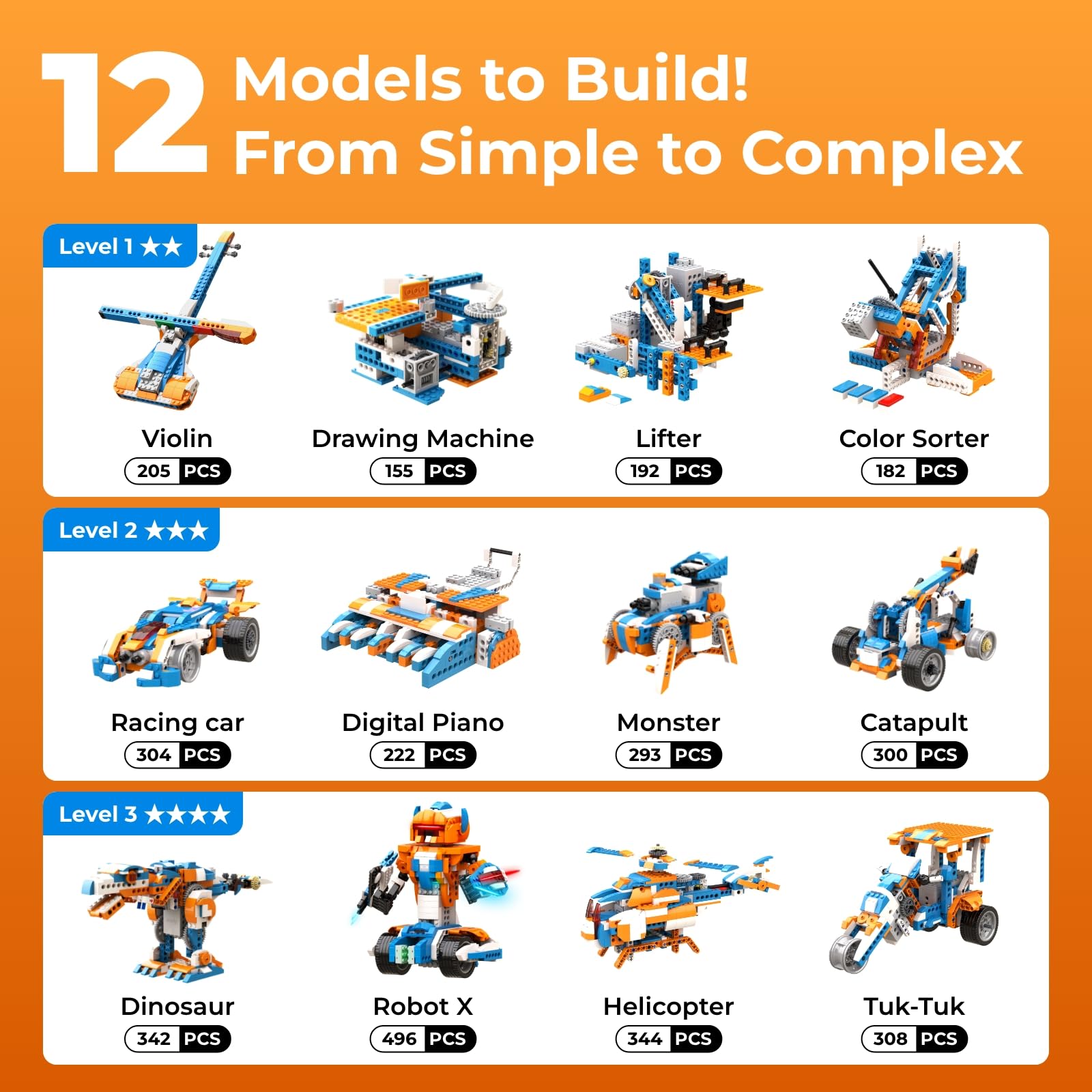 Apitor Robot X Building Kit 12 - Kids Education Free App review and price