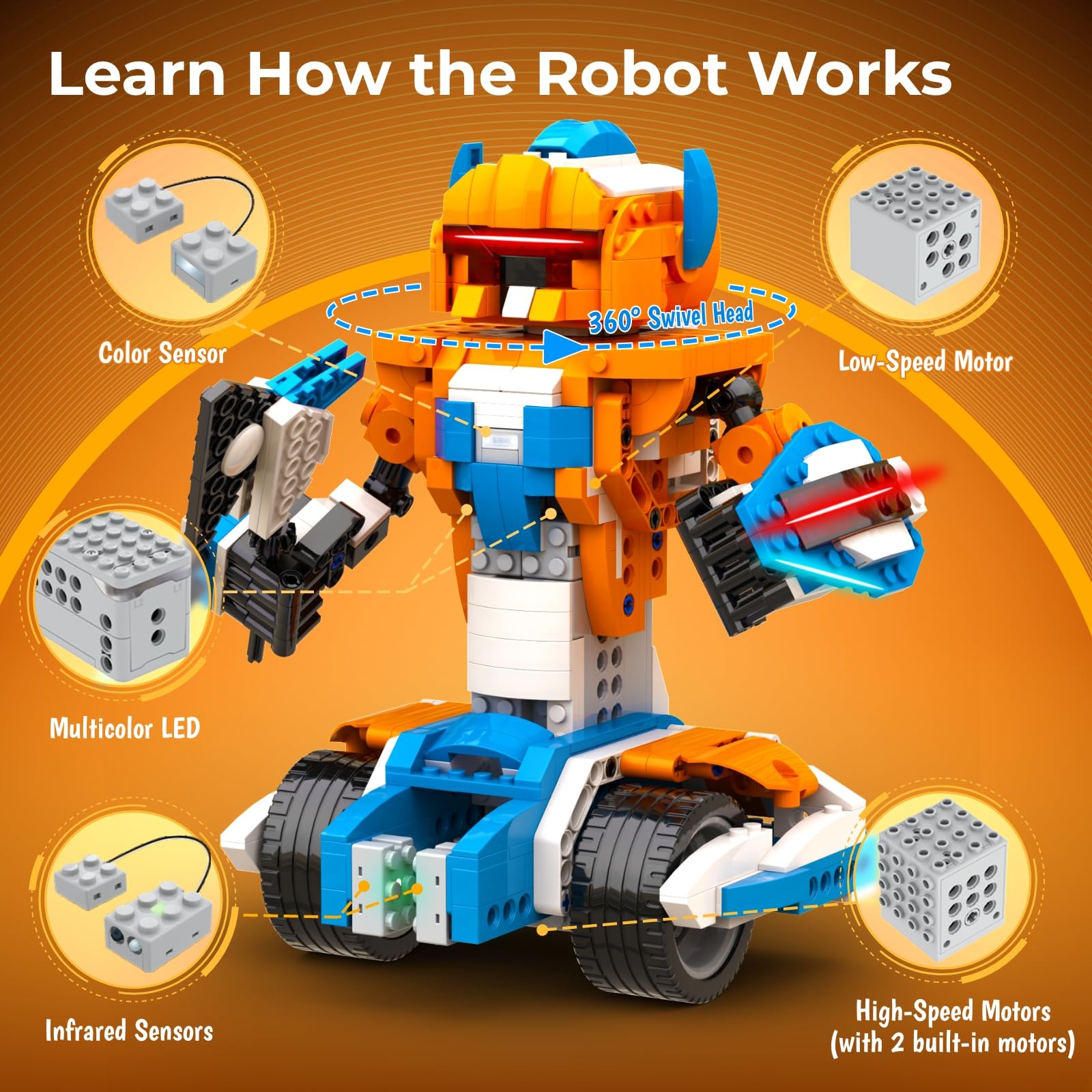 Apitor Robot X Building Kit 12 - Kids Education Free App review and price