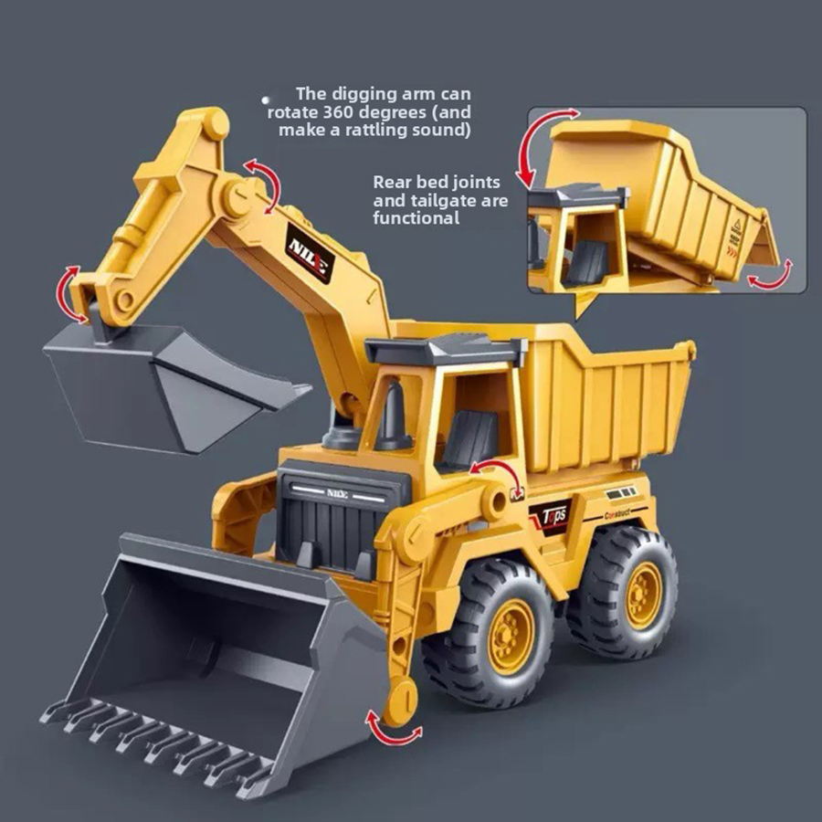1pcs Excavator Truck Model Toy - Kids Education App review and price
