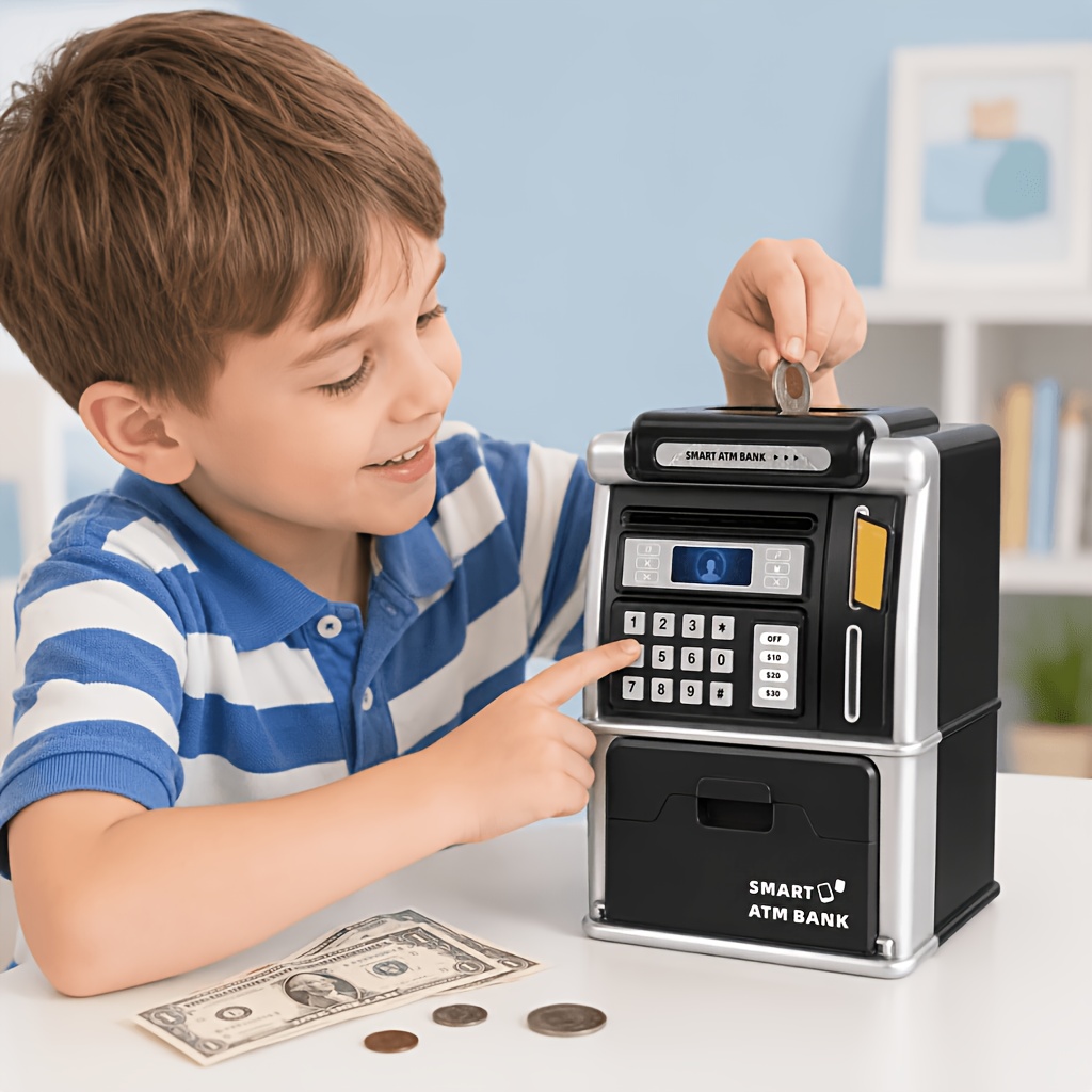 Smart ATM Piggy Bank, Automati - Kids Education Savings review and price