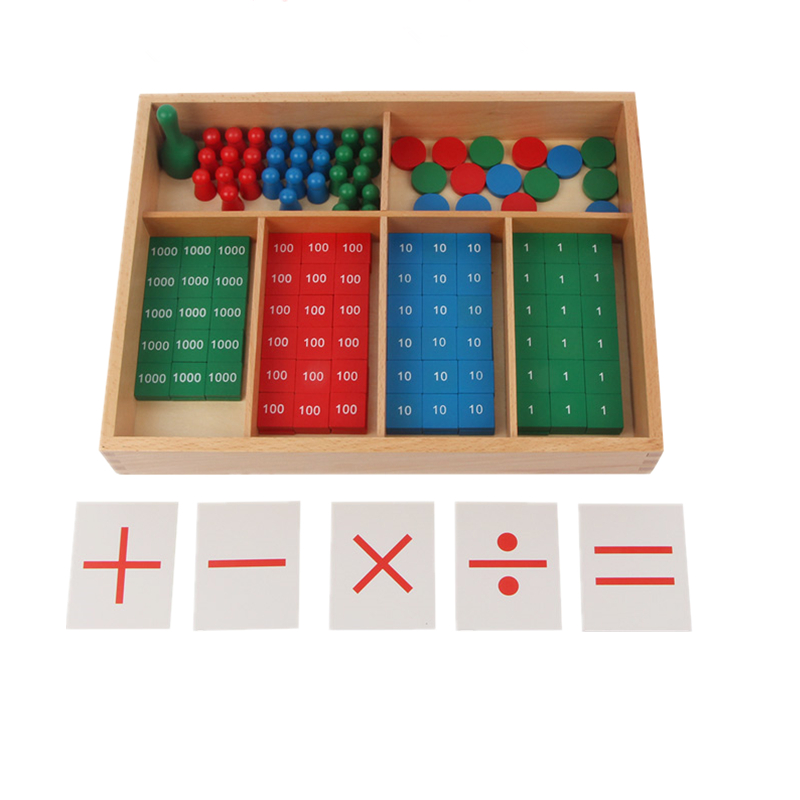 Montessori Math Toys Stamp Gam - Kids Education Tools review and price
