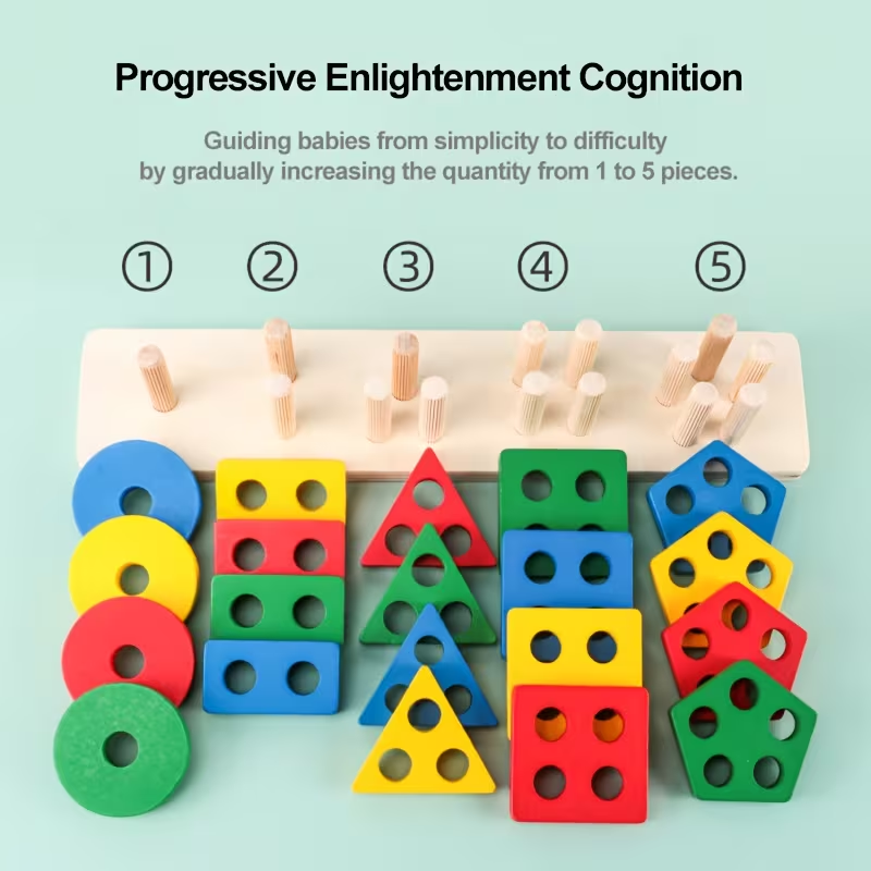 Montessori Wooden Games Baby T - Kids Educational Game 3 review and price