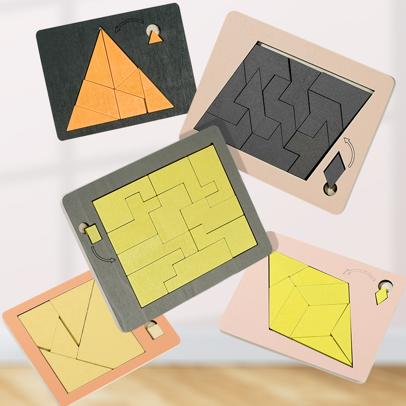 Wooden Puzzle Out of Nothing W - Kids Without Education review and price