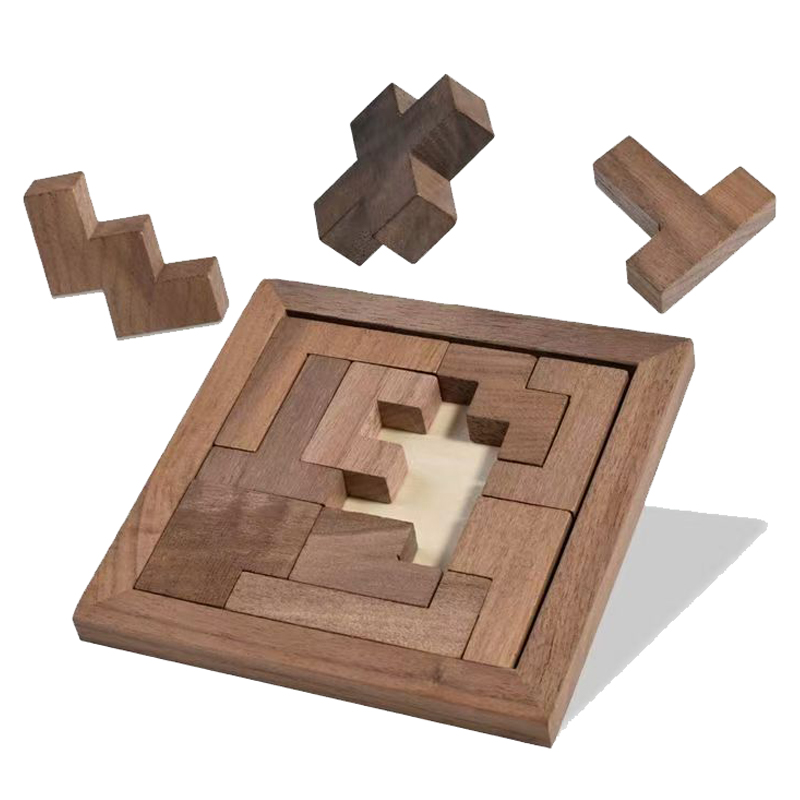 Wooden Russian Blocks Puzzle B - Kids Education Fun review and price
