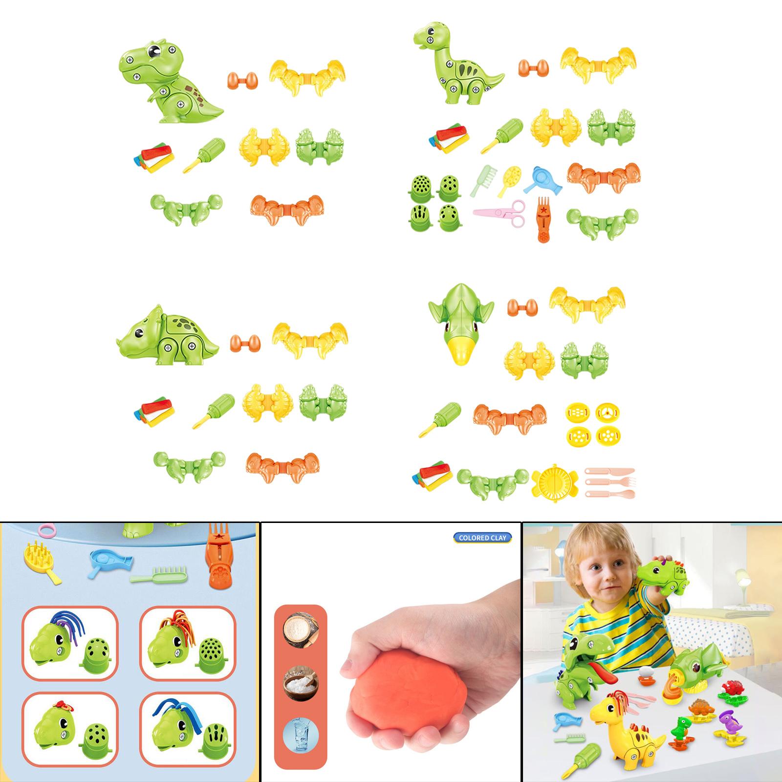 Dinosaur Fun Colored Mud Kids  - Kids Education Fun review and price