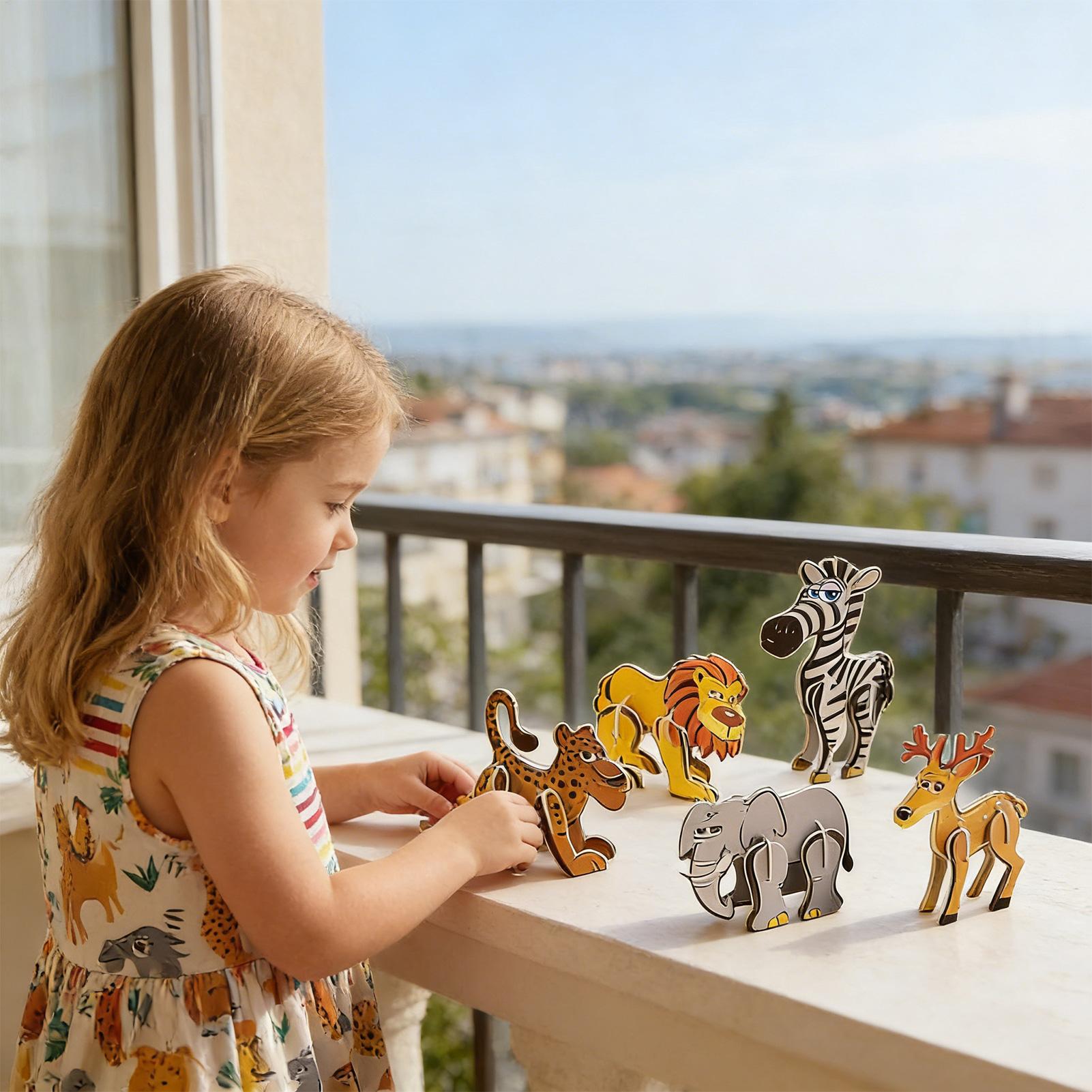 3D Cartoon Puzzles For Kids 7  - Kids Education Fun review and price