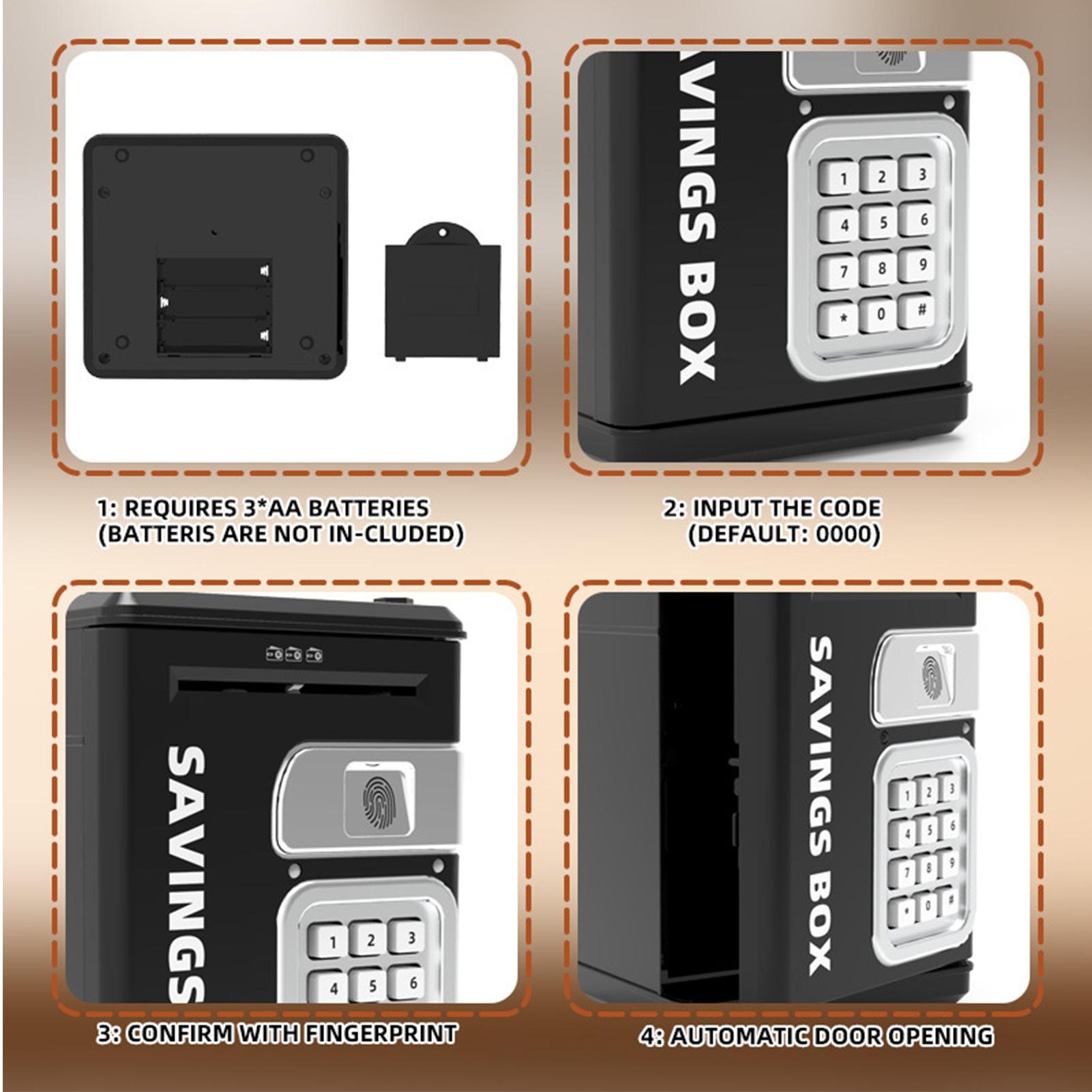 Safe Box For Kids Bank Safe El - Kids Education Savings review and price