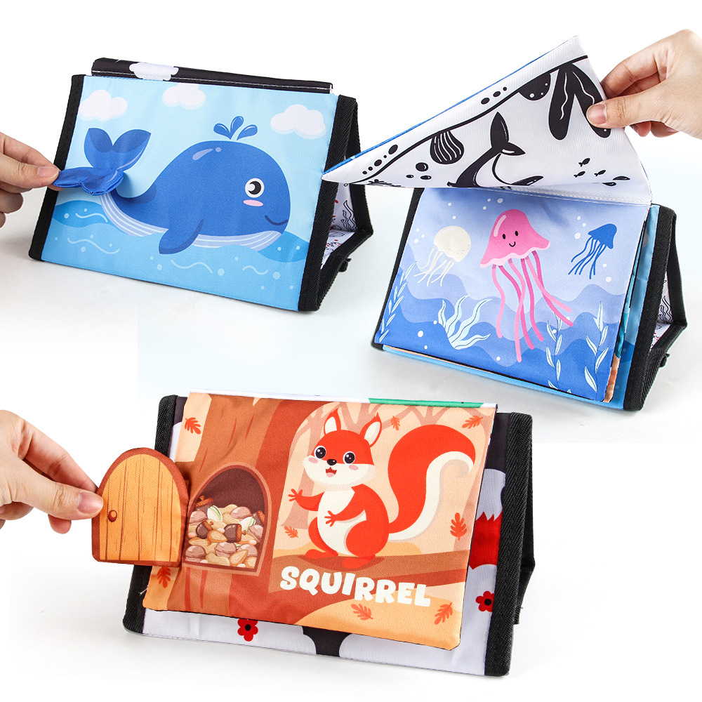 Funny Black and White Baby Clo - Kids Education App review and price