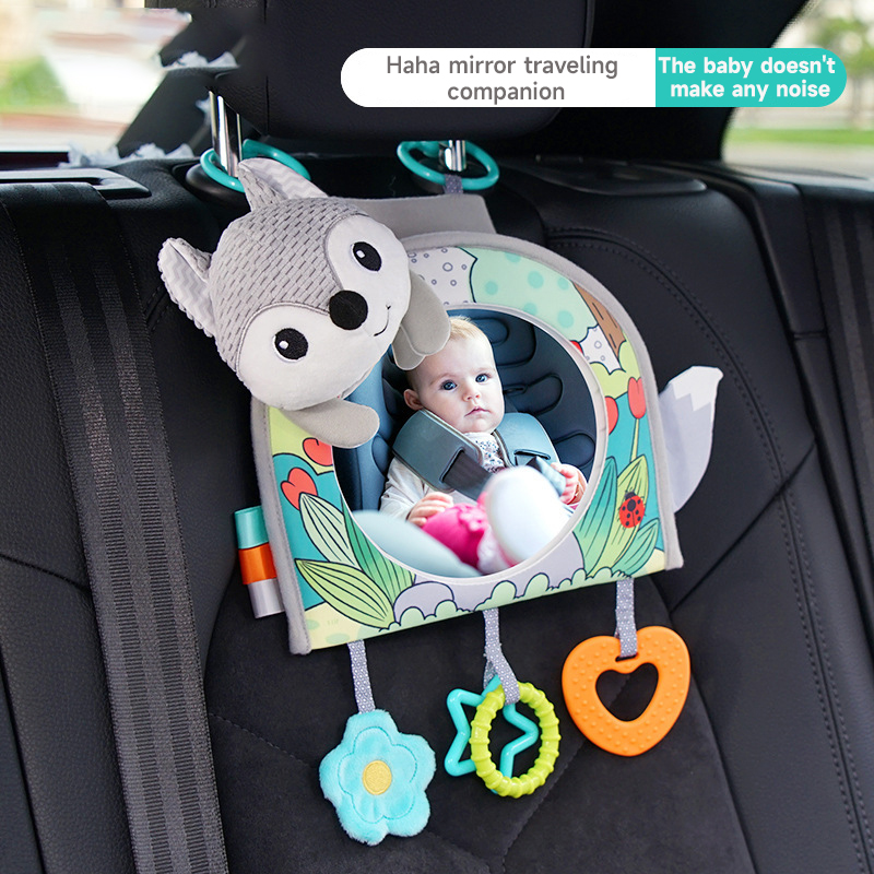 Baby Car Seat Mirror Toys Kids - Kids Education Fun review and price