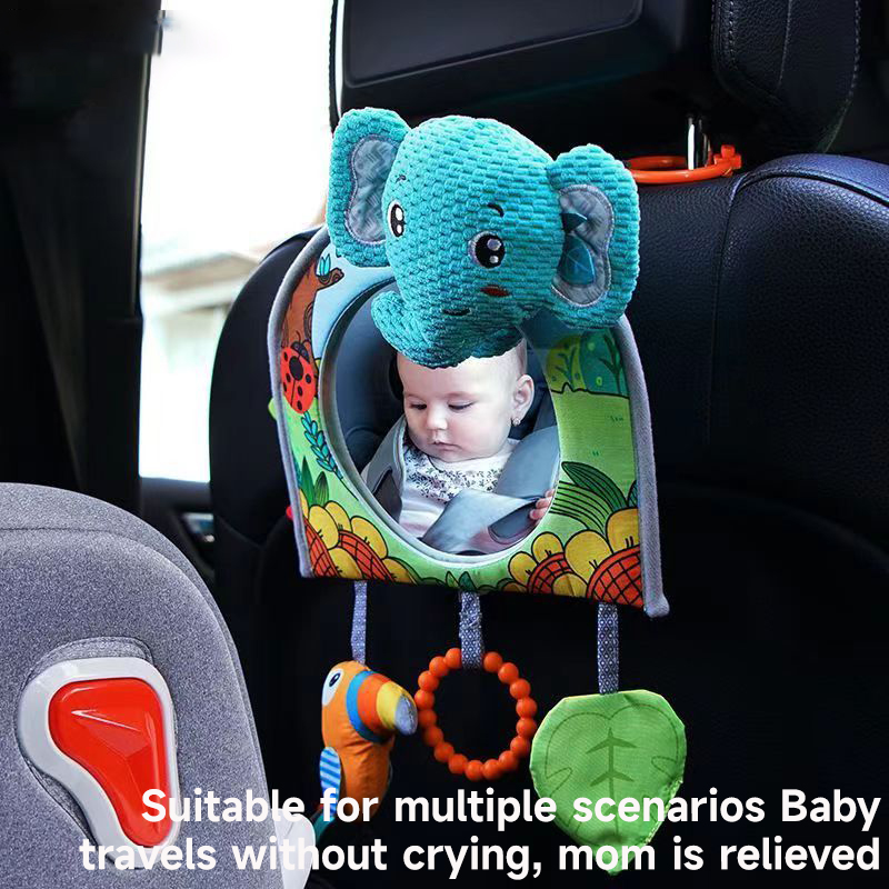 Baby Car Seat Mirror Toys Kids - Kids Education Fun review and price