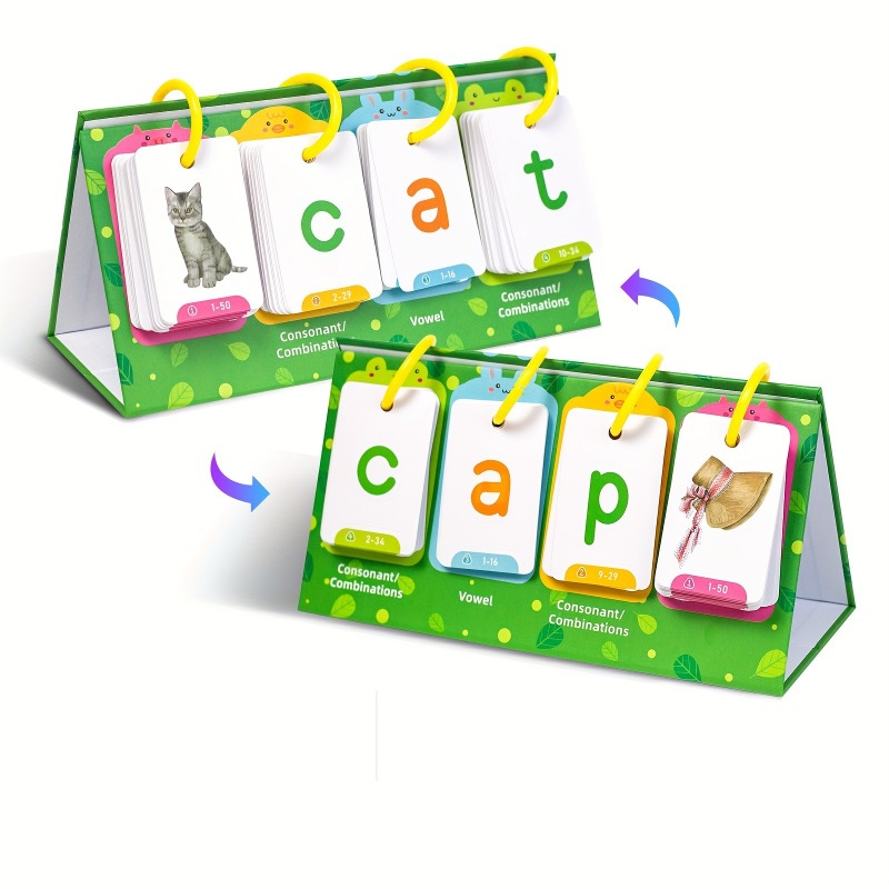 AotBlcer 129Pcs Word Builder G - Phonics Card Game review and price