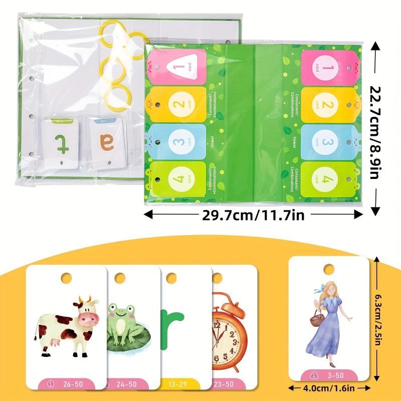 AotBlcer 129Pcs Word Builder G - Phonics Card Game review and price