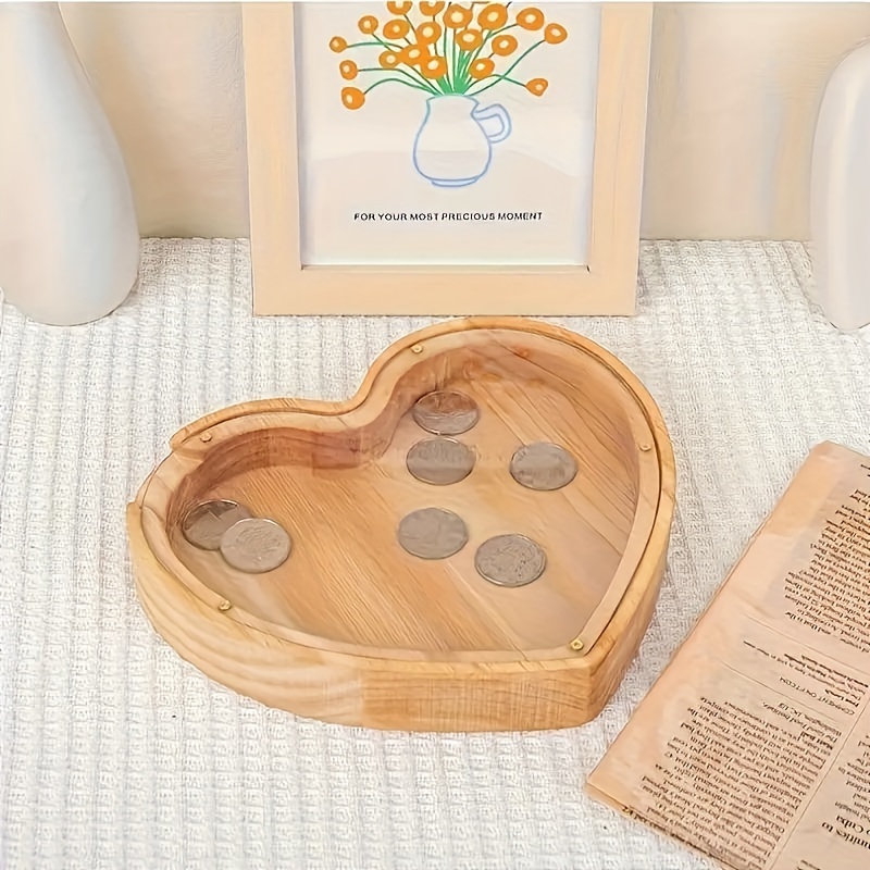 Wooden Letter Piggy Bank for K - Kids Education Savings review and price