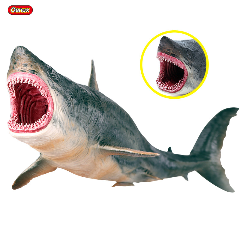 Oenux Sea Life Savage Megalodo - Kids Without Education review and price