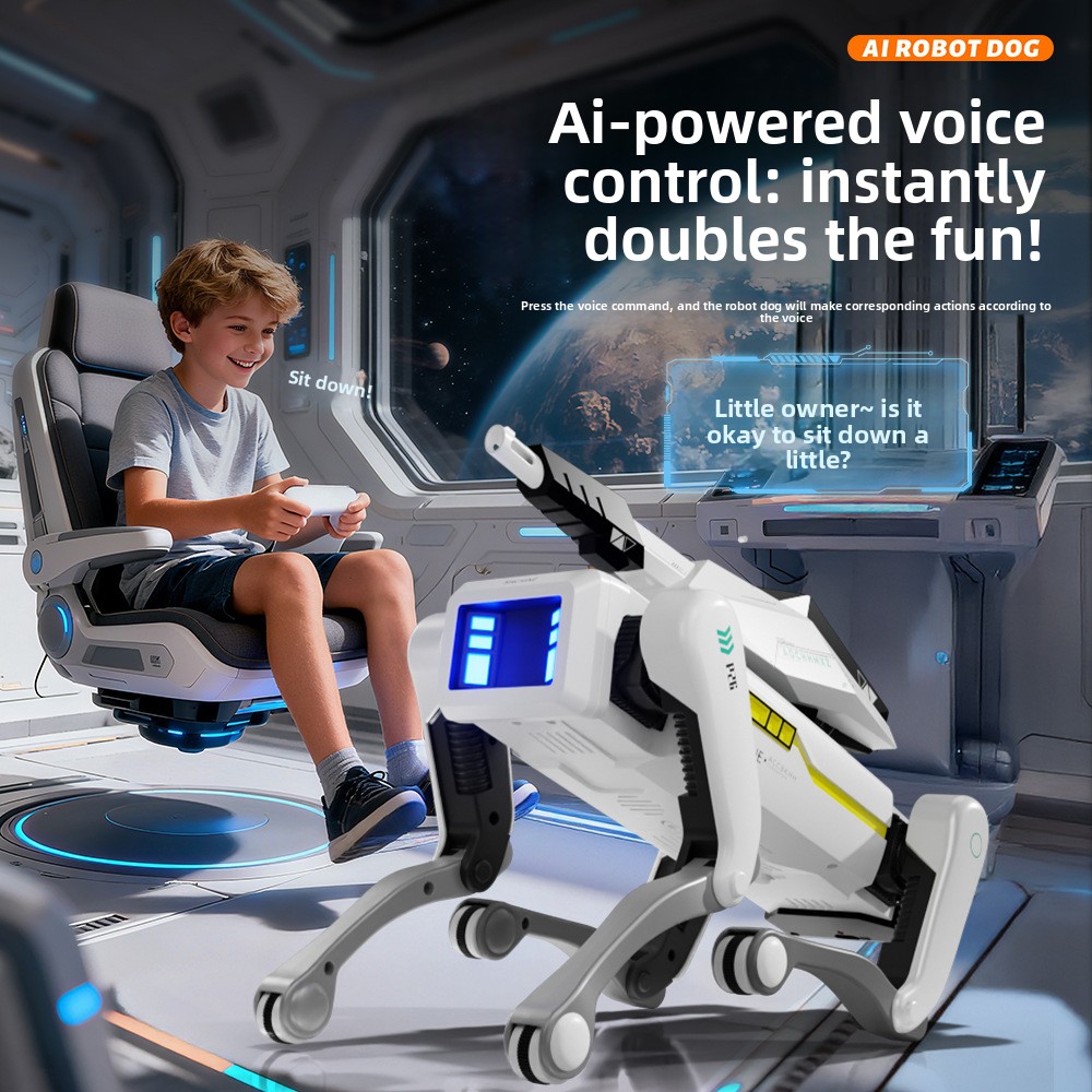 AI Intelligent RC Robot Dog Vo - Kids Education Free App review and price