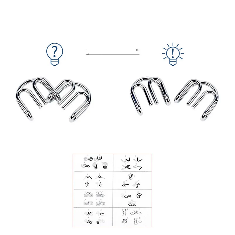 8PCS/Set Metal Montessori Wire - Kids Education App review and price