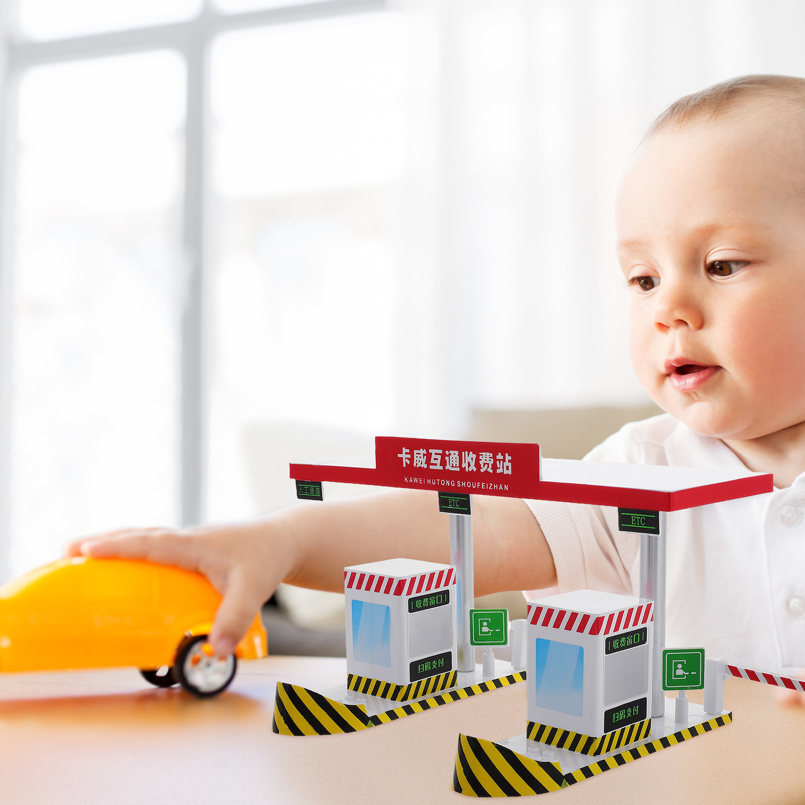 Plastic Toll Booth Playset Hig - Kids Education Toy review and price