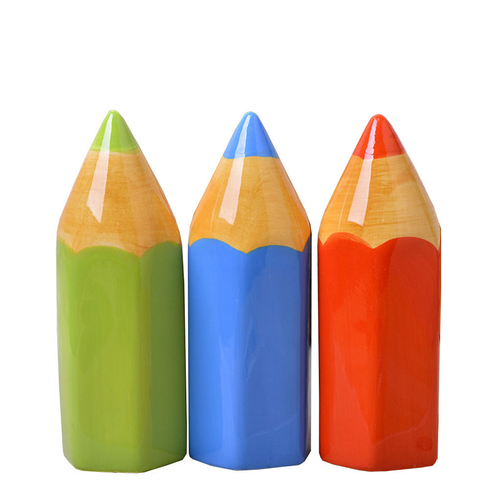 Elegant Ceramic Pencil-Shaped  - Kids Education Savings review and price