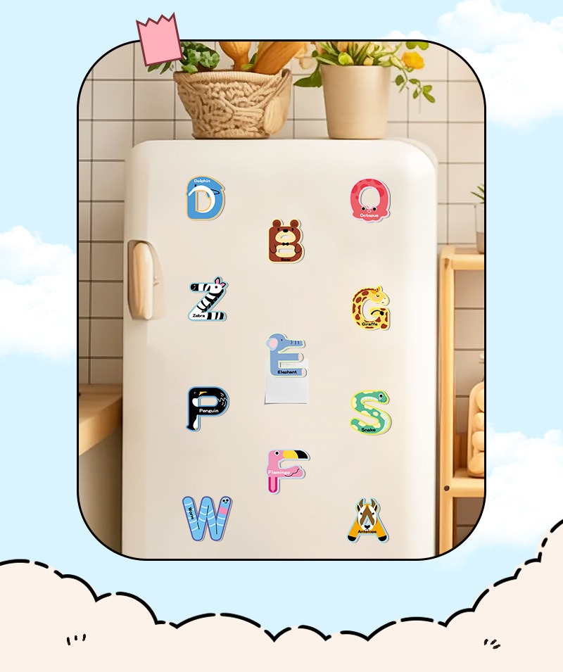 52Pcs Alphabet Magnetic Fridge - Abc Kids Early Education review and price