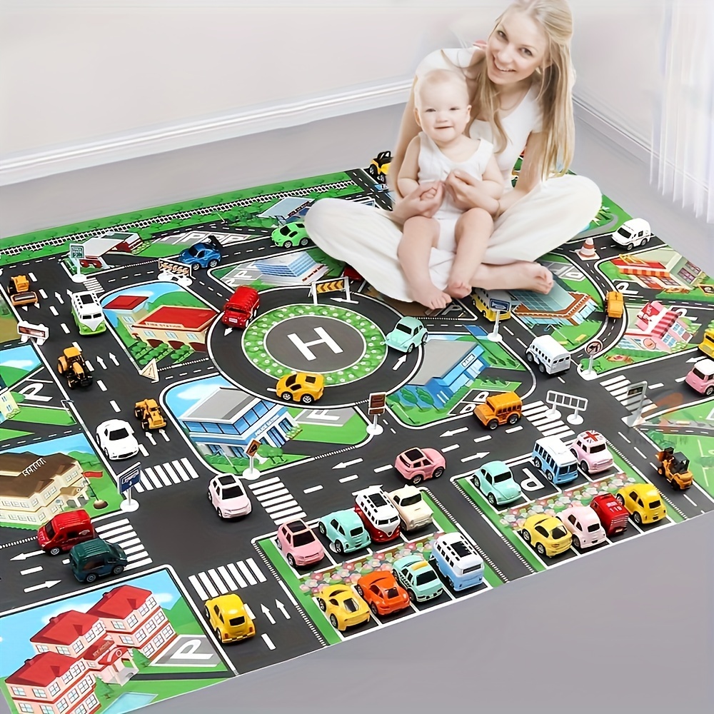 1pc, City Traffic Play Mat, La - Kids Education Tools review and price