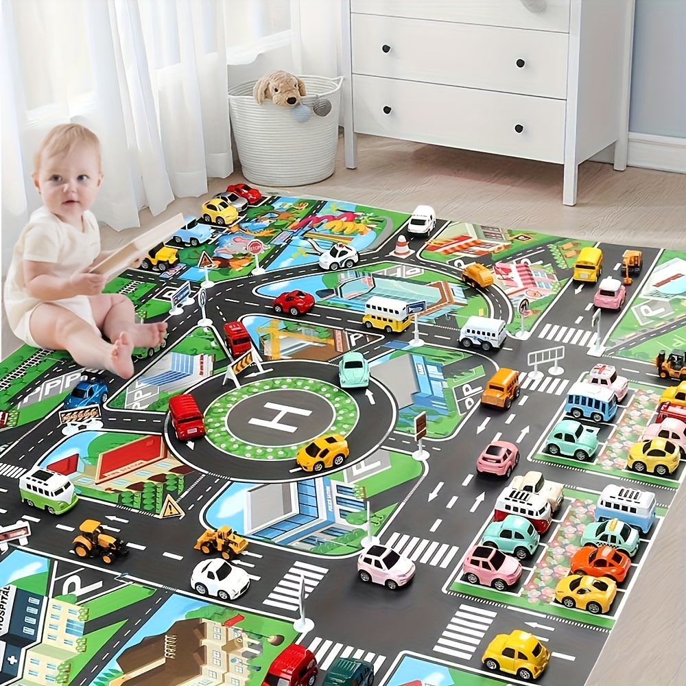 1pc, City Traffic Play Mat, La - Kids Education Tools review and price