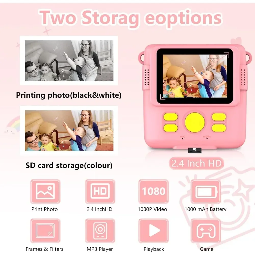 Instant Print Camera for Kids, - Kids Education Free App review and price