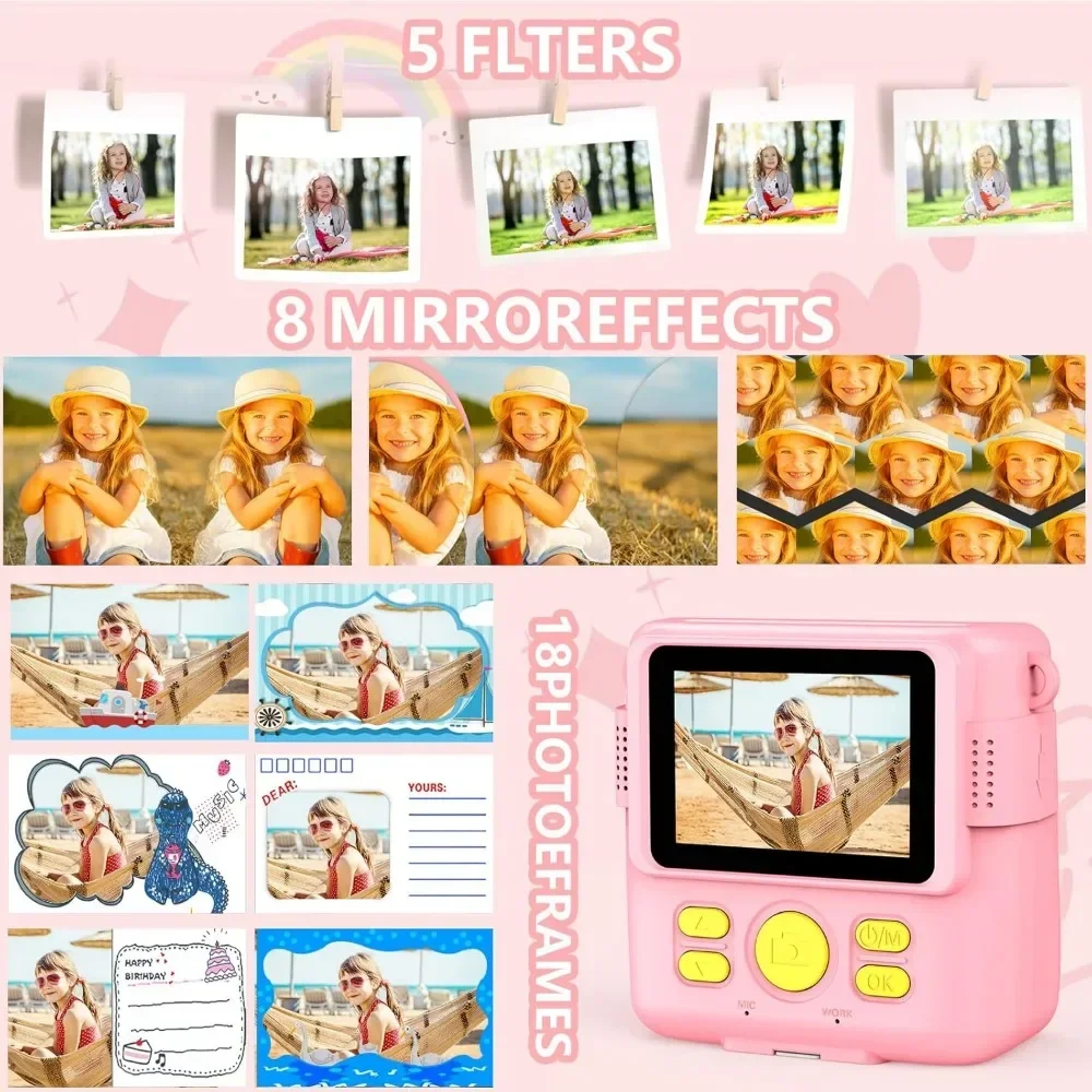 Instant Print Camera for Kids, - Kids Education Free App review and price
