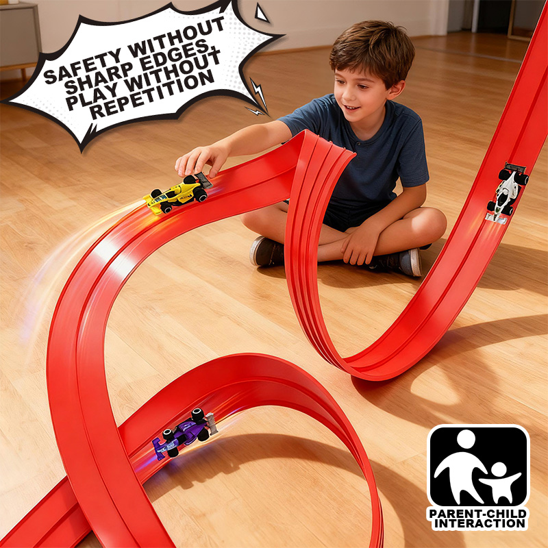 Free-assembly track car | Flex - Kids Education Things review and price