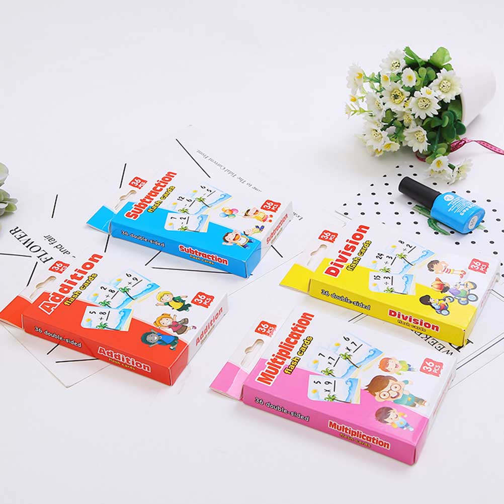 4 Boxes Childrens Math Study C - Kids Education Tools review and price