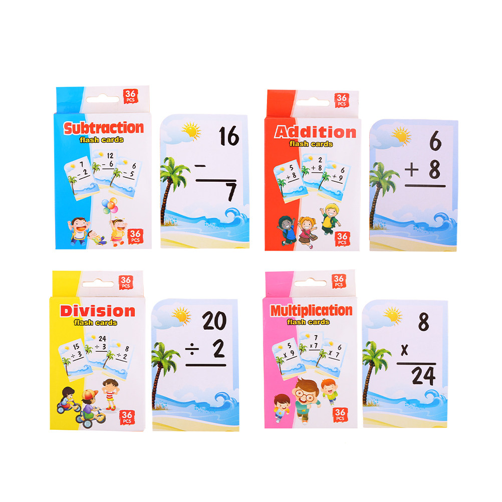 4 Boxes Childrens Math Study C - Kids Education Tools review and price