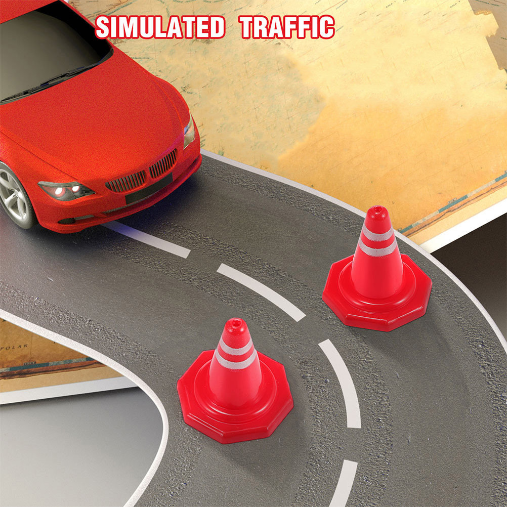 24Pcs Mini Traffic Cones Red P - Kids Education Toy review and price