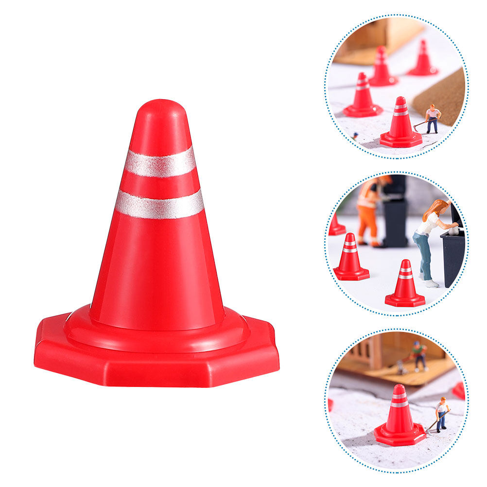 24Pcs Mini Traffic Cones Red P - Kids Education Toy review and price