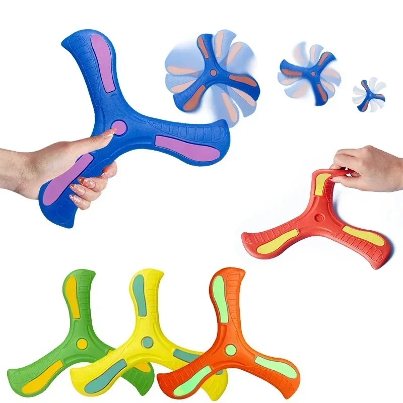 Children Boomerang Soft Three- - Kids Education Toy review and price