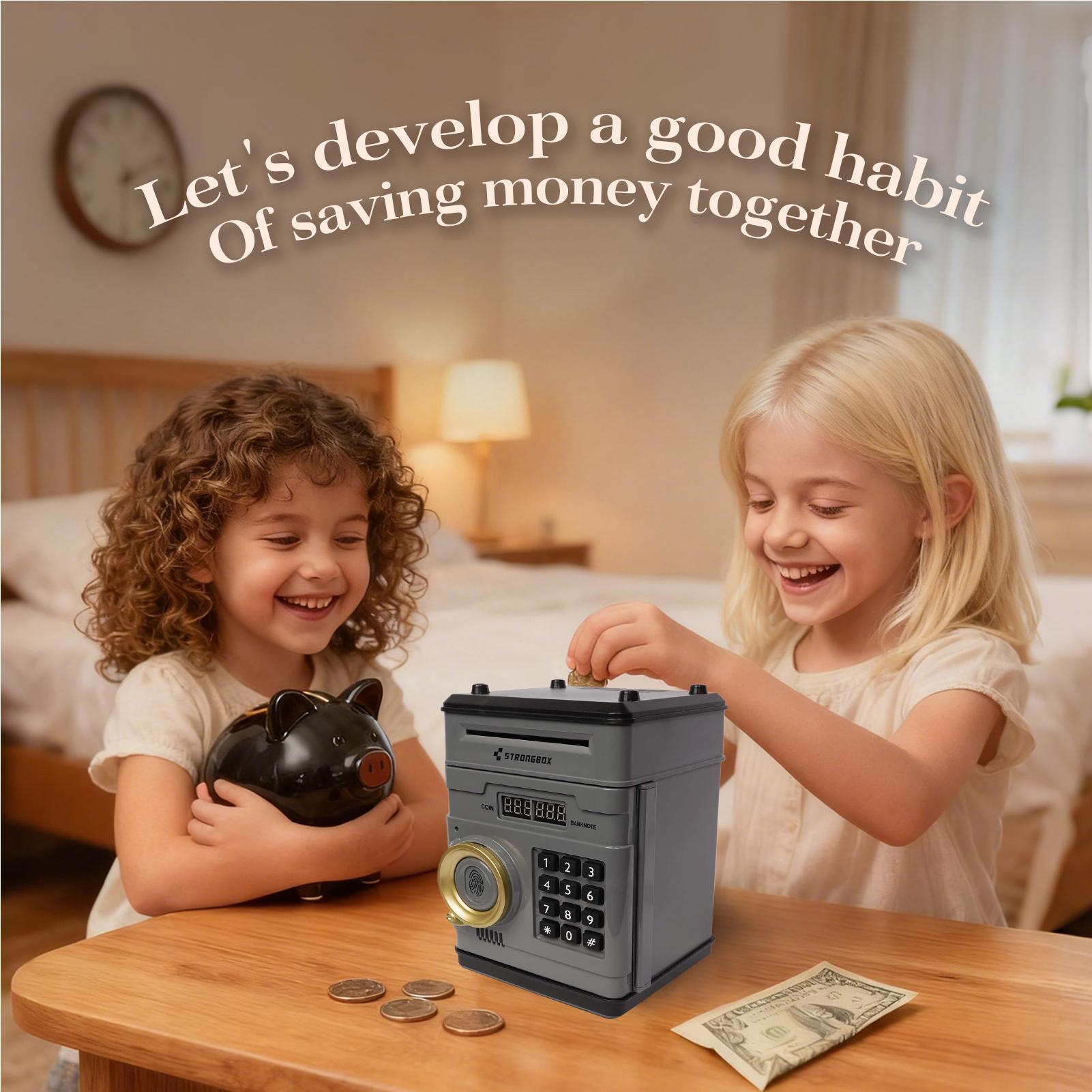 Electronic Money Bank Safe Box - Kids Education Savings review and price