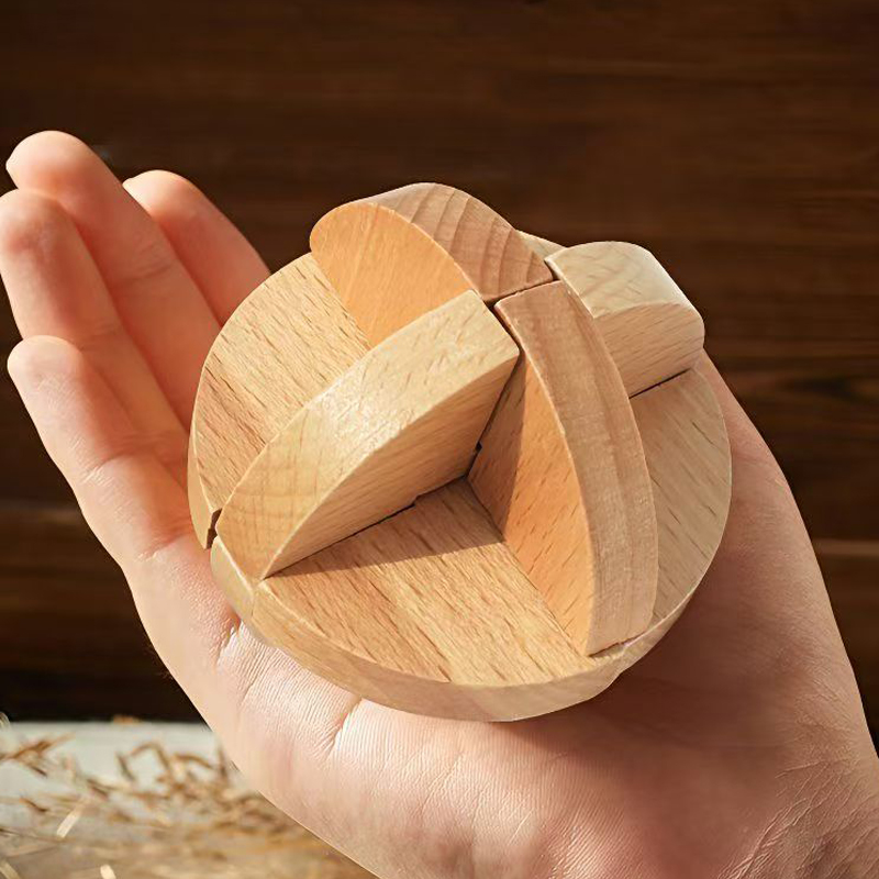 Classic Lu Ban ball Wooden Bra - Kids Education Fun review and price
