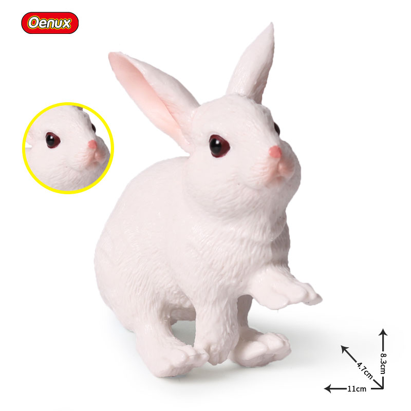 Oenux Lovely Farm Rabbit Bunny - Kids Without Education review and price