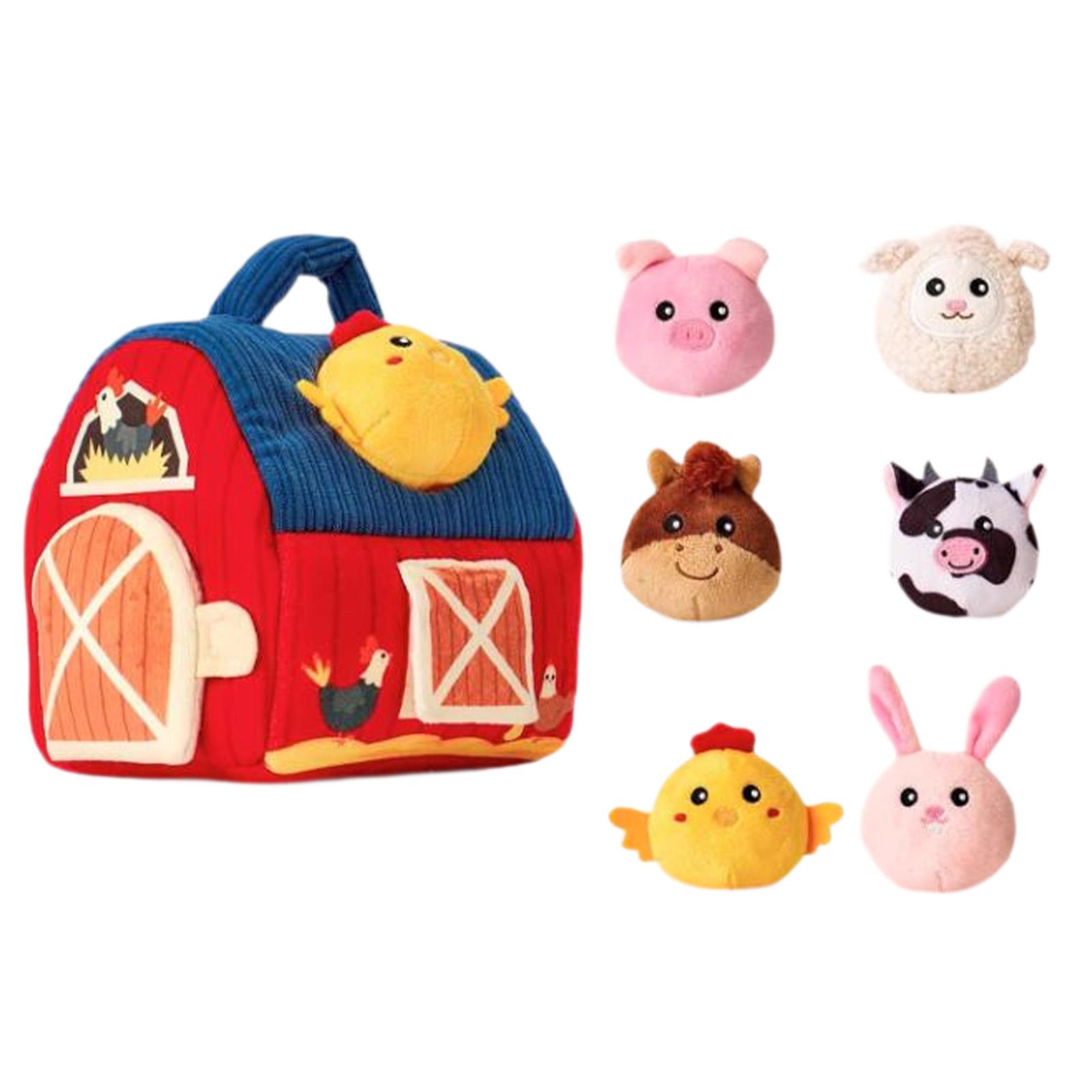 Plush Farm Animals Gifts Chris - Kids Education Learn Tv review and price