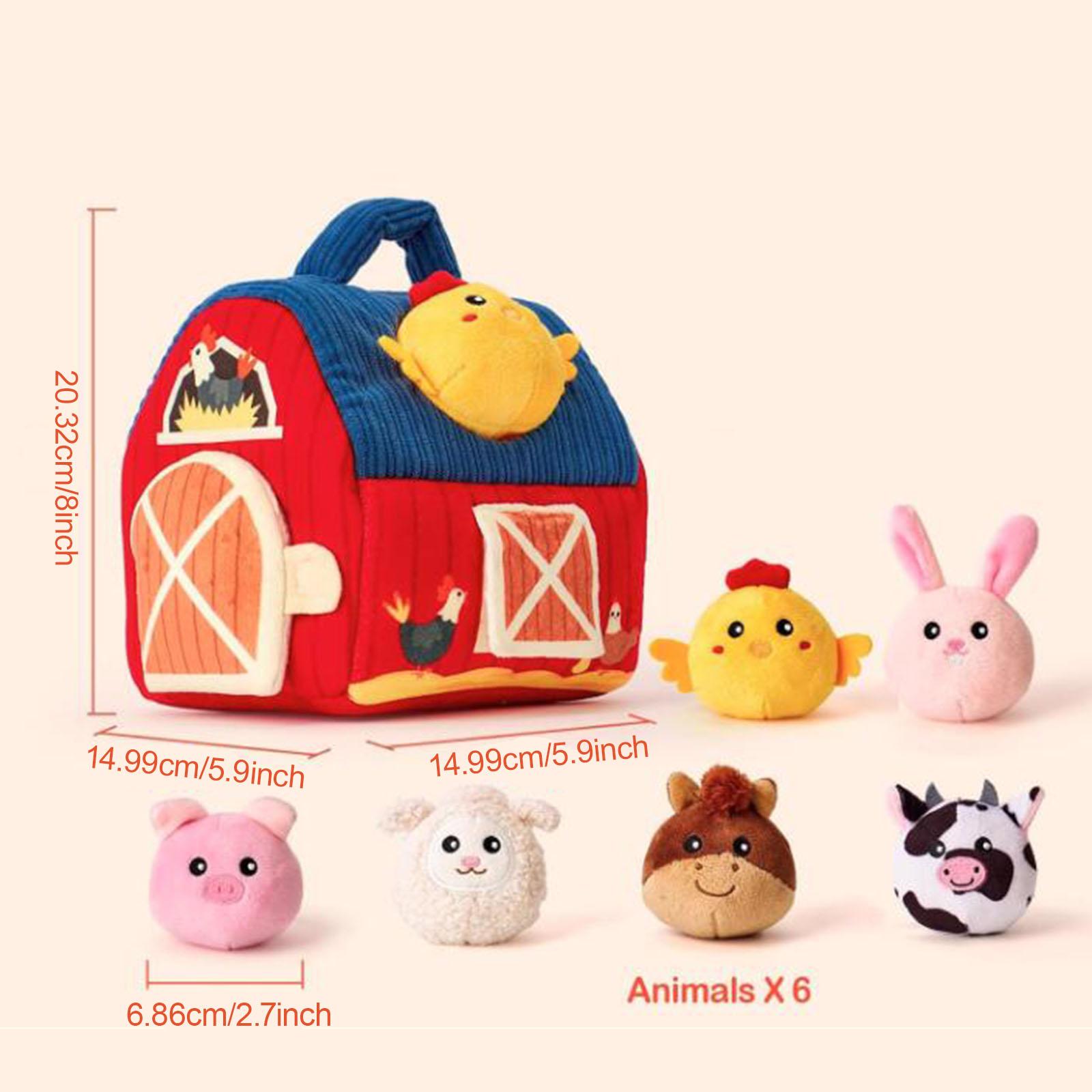 Plush Farm Animals Gifts Chris - Kids Education Learn Tv review and price