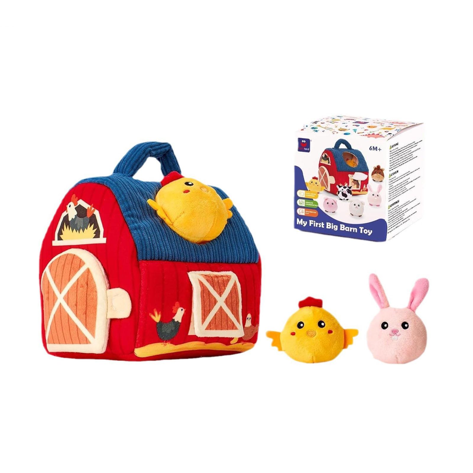 Plush Farm Animals Gifts Chris - Kids Education Learn Tv review and price